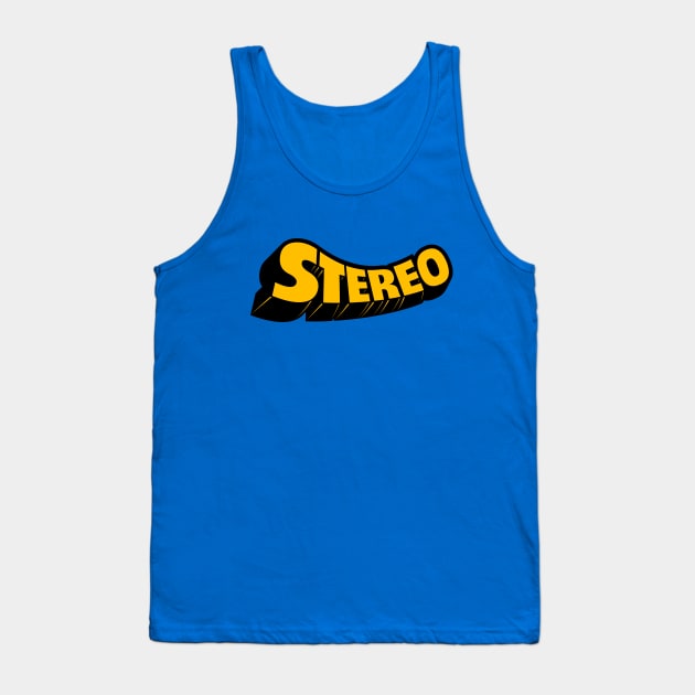 Stereo Tank Top by Teephemera